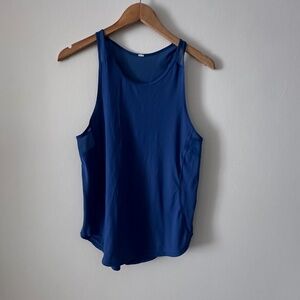 Lululemon Sculpt Tank Top Womens 6 Small Blue Yoga Run